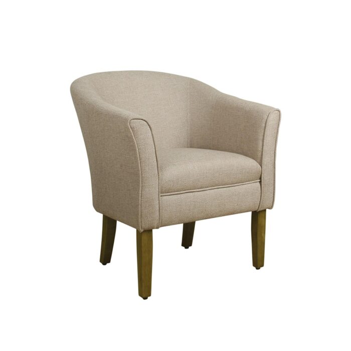 Classic & Modern Look Wooden Upholstered Sofa - Image 3