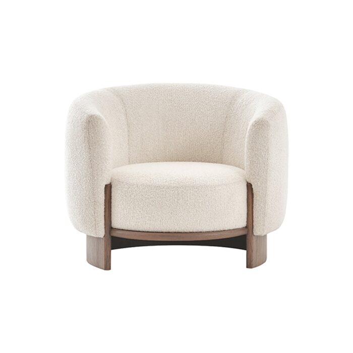 Classic & Modern Look Wooden Upholstered Sofa - Image 2
