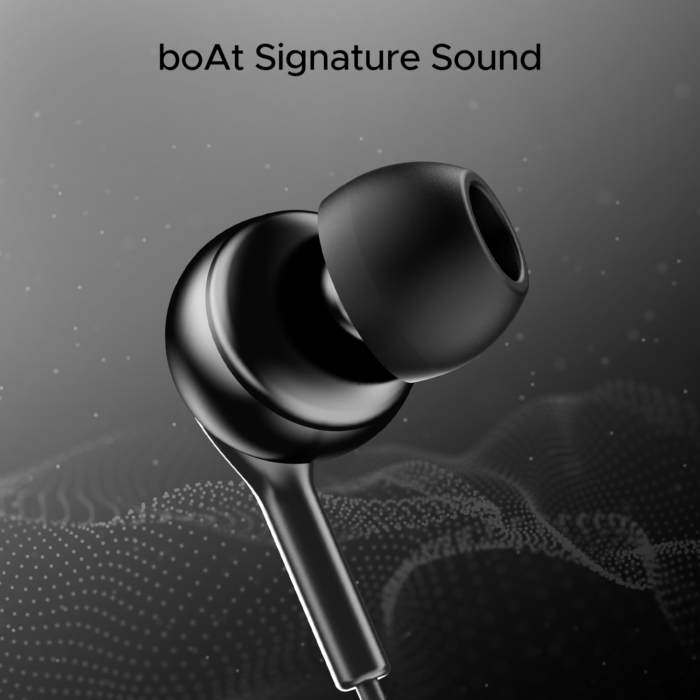 Bassheads 100C | Wired Earphone with Type-C Jack, boAt Signature Sound, In-built Mic, Integrated Controls - Image 4