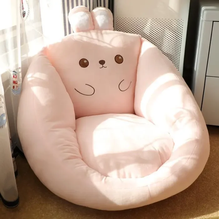 INS Cartoon Lazy Sofa Living Room Balcony Single Lounge Sofa Bay Window Tatami Cushion Futon Bedroom Recliner - Image 3