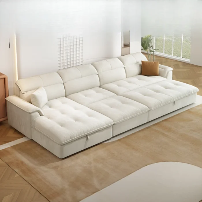 Funky White Lazy Sofa Chair Modern Office Storage Cute Modern Floor Sofa Chair Recliner Designer Luxury Muebles Unique Furniture - Image 3