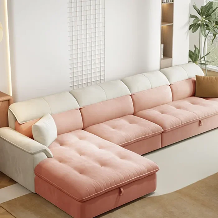 Funky White Lazy Sofa Chair Modern Office Storage Cute Modern Floor Sofa Chair Recliner Designer Luxury Muebles Unique Furniture - Image 5