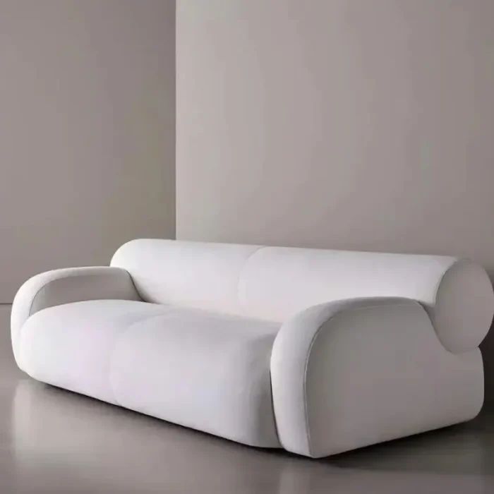 Nordic White Living Room Sofas Lounge Cream Minimalist Modern Living Room Sofas Light Luxury Women Muebles Postmodern Furniture - Image 2