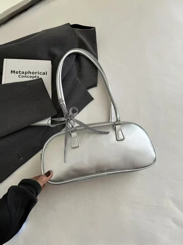 Fashion Women Handbags Ladies Underarm Bag Bowknot Handbags Party Bag Mini Clutch Bag - Image 2