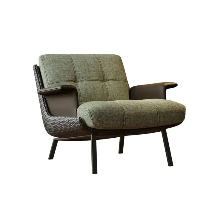 Italian Light Luxury Daiki Leisure Single Sofa Chair Designer High-end Living Room Balcony Reception Hotel Negotiation Chair - Image 5