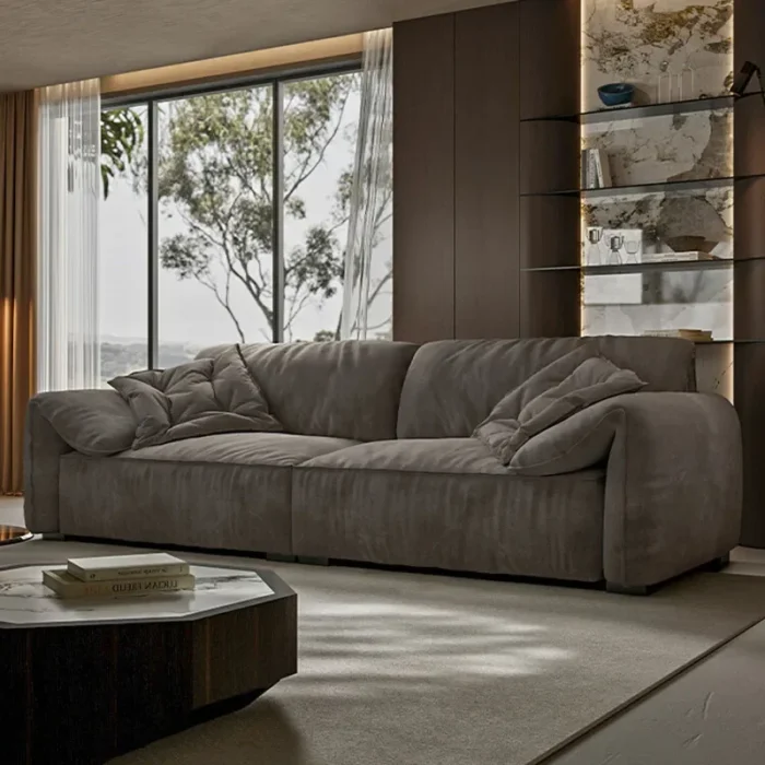 Office Lazy Sofa Puffs Modern Design Luxury Modern Design Elegantes Bean Bag Sofa Living Room Pedicure Divano Hotel Furniture - Image 3
