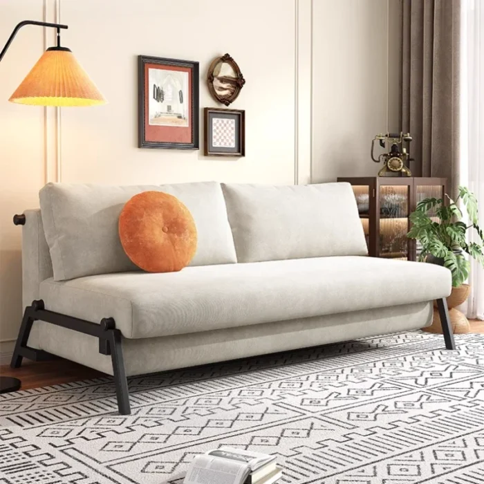 Comfortable Minimalist Sofa Folding Single Multifunctional Bed Small Sofa Lounge Cheap Office Sofas Camas Living Room Furniture - Image 5