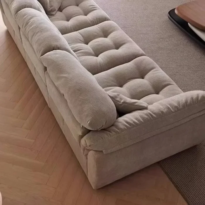 Nordic Style Minimalistic Sofa Waterproof Elegant Wooden Chaise Lounge Sofas Living Room Modern Meuble Salon Furniture Home - Image 5
