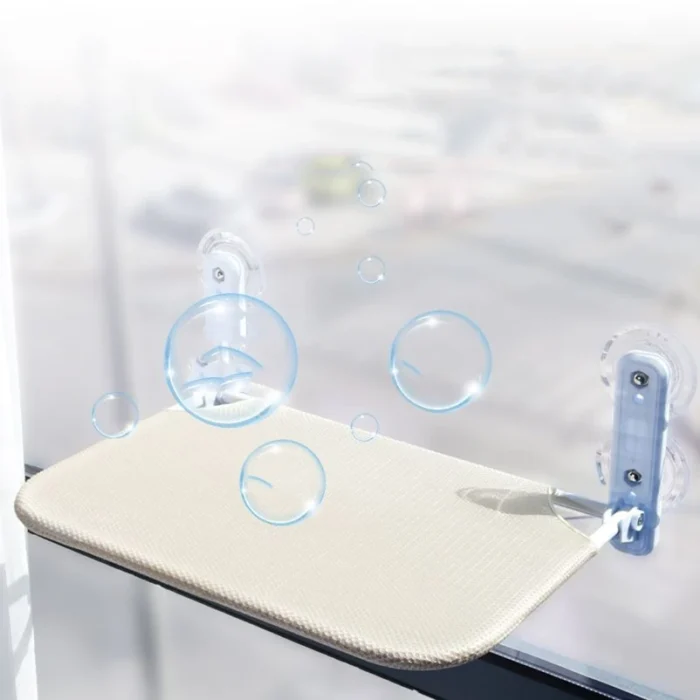 Cat hanging nest super suction cup swing sun can be removed and washed mattress windowsill glass hanging bed pet supplies - Image 2
