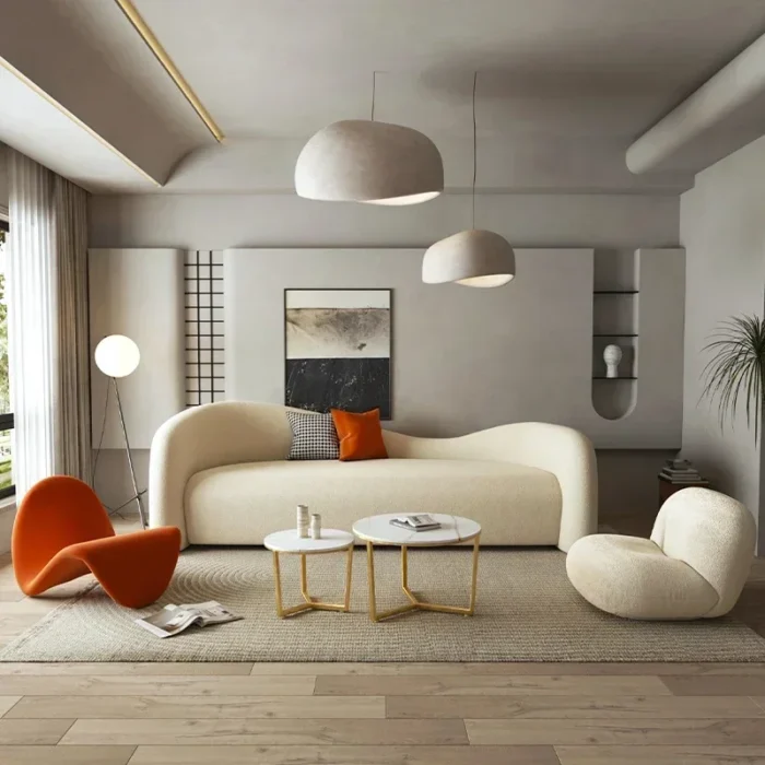 Velvet Modern Living Room Sofas Outdoor Luxury Conference Tables Love Seat Living Room Sofas Floor Koltuk Takm Home Furniture - Image 6