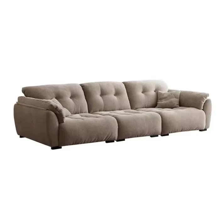 Nordic Style Minimalistic Sofa Waterproof Elegant Wooden Chaise Lounge Sofas Living Room Modern Meuble Salon Furniture Home - Image 6