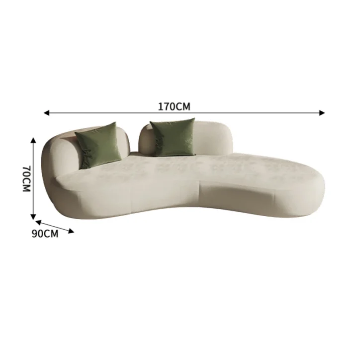 European Lazy Sofa Luxury Designer Adults Relaxing Nordic Sofa Apartment Multifunction Muebles Para El Hogar Home Decoration - Image 6