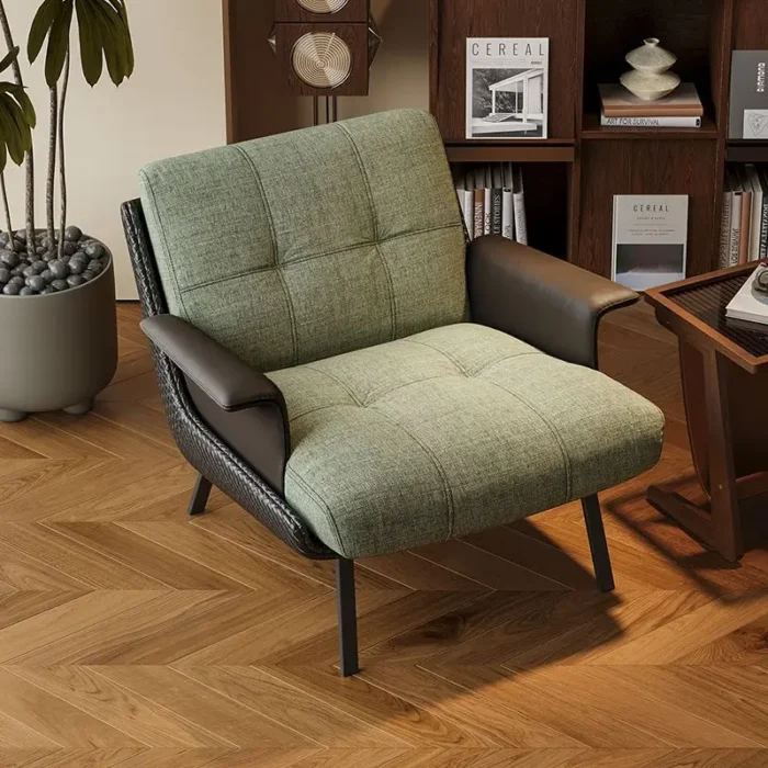 Italian Light Luxury Daiki Leisure Single Sofa Chair Designer High-end Living Room Balcony Reception Hotel Negotiation Chair