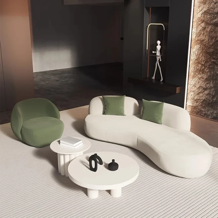 European Lazy Sofa Luxury Designer Adults Relaxing Nordic Sofa Apartment Multifunction Muebles Para El Hogar Home Decoration - Image 3