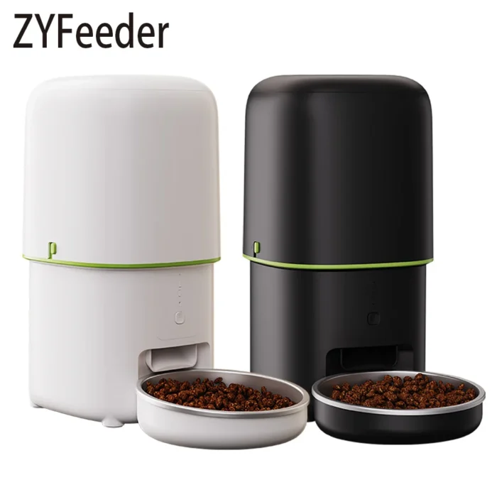 2L 5G Camera Pet Feeder Automatic Cat Smart Food Dispenser Auto Dog Slow Food WIFI Timed Quantitative Video Food Feeding Bowls - Image 2
