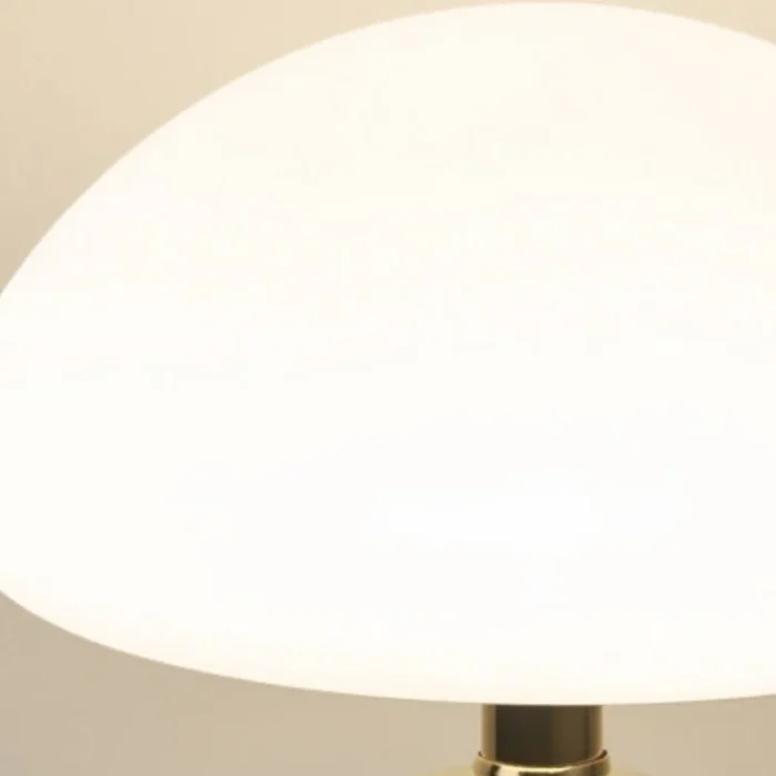 Mushroom small table lamp cream roller molded ceramic atmosphere lamp eye protection LED lamp bedroom headboard decoration light - Image 6