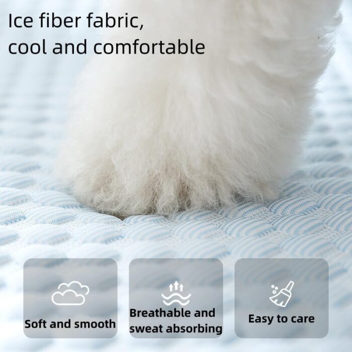 Pet Ice Silk Cooling Mat Summer Cat & Dog - Image 8