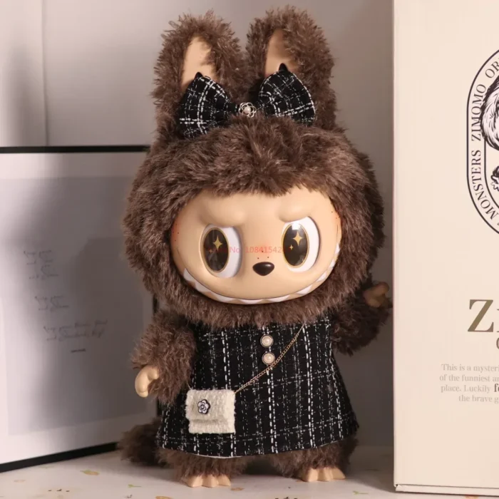 Zimomo Enamel Labubu Doll Clothing Large  Clothes 58cm Labubu Celebrity Style Set Rich Miss Clothes Birthday Gift - Image 3